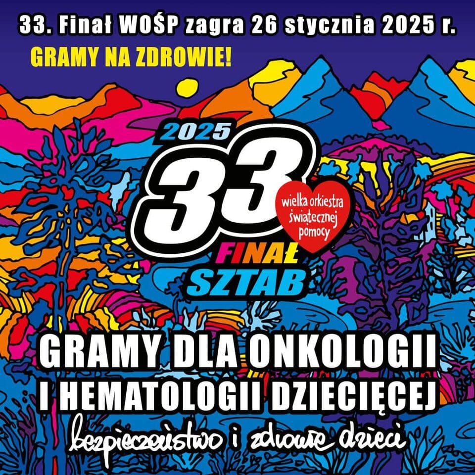 33. Finał WOŚP w Ustrzykach Dolnych