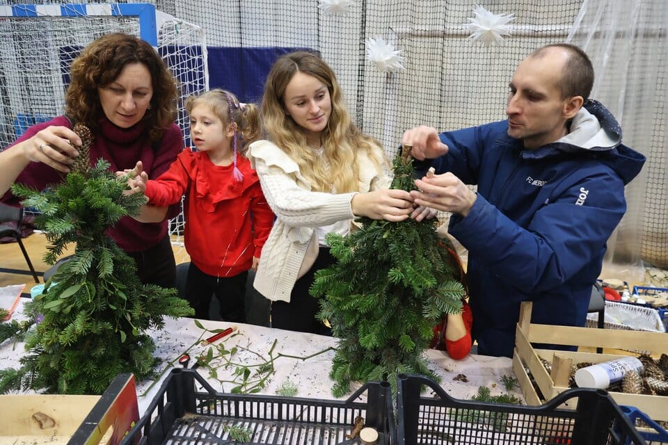 Jarmark bożonarodzeniowy w Ustrzykach Dolnych