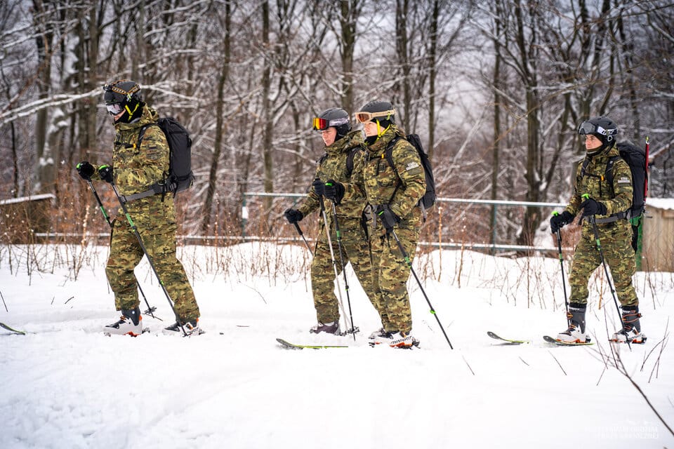 Skiturowe szkolenie SG i GOPR w Bieszczadach
