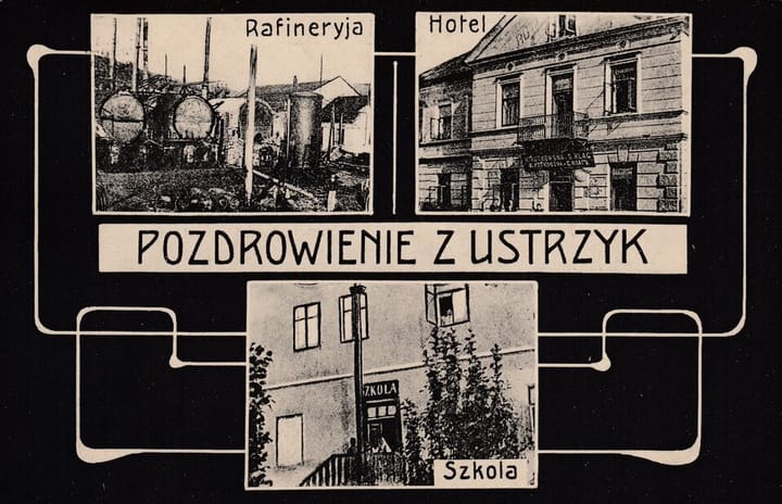 Ustrzyki Dolne przed stu laty