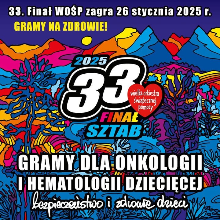 33. Finał WOŚP w Ustrzykach Dolnych