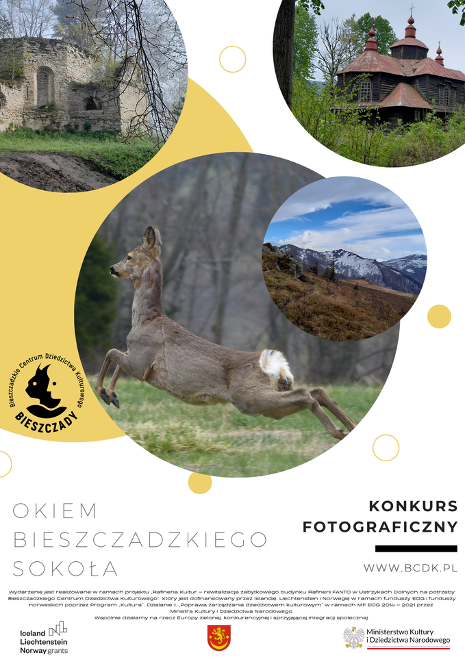 Konkurs fotograficzny "Okiem bieszczadzkiego sokoła"