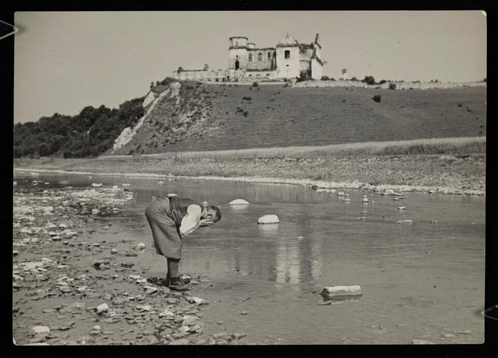 Na starej fotografii - Klasztor w Zagórzu