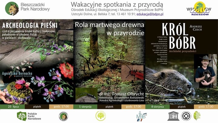 Wakacyjne spotkania z przyrodą
