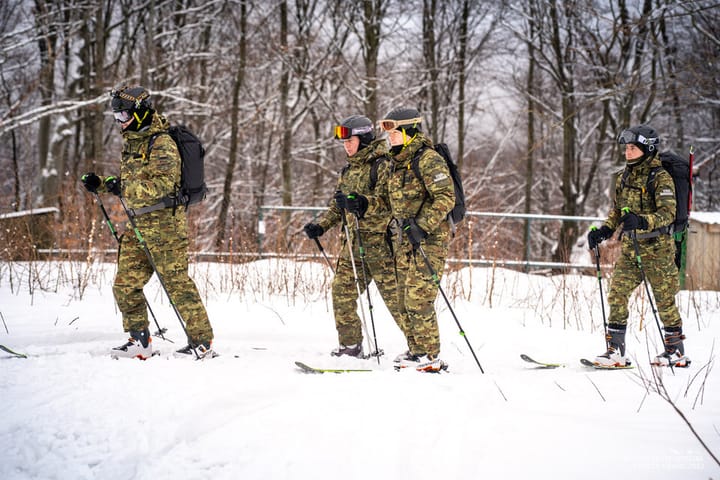 Skiturowe szkolenie SG i GOPR w Bieszczadach